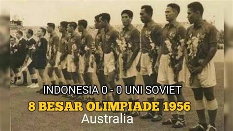 Mengapa Indonesia Dulu Bisa Mengalahkan Uni Soviet di Olimpiade 1956?